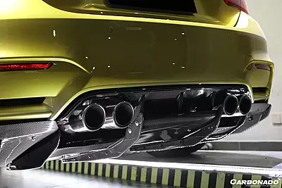 BMW M3 F80 & M4 F82 VA Style Carbon Fiber Rear Lip | 2014–2020 BMW M3 F80 & M4 F82 VA Style Carbon Fiber Rear Lip | 2014–2020