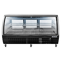 Vitrina cremera 434 Litros cubierta en inoxidable