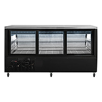 Vitrina cremera 434 Litros cubierta en inoxidable