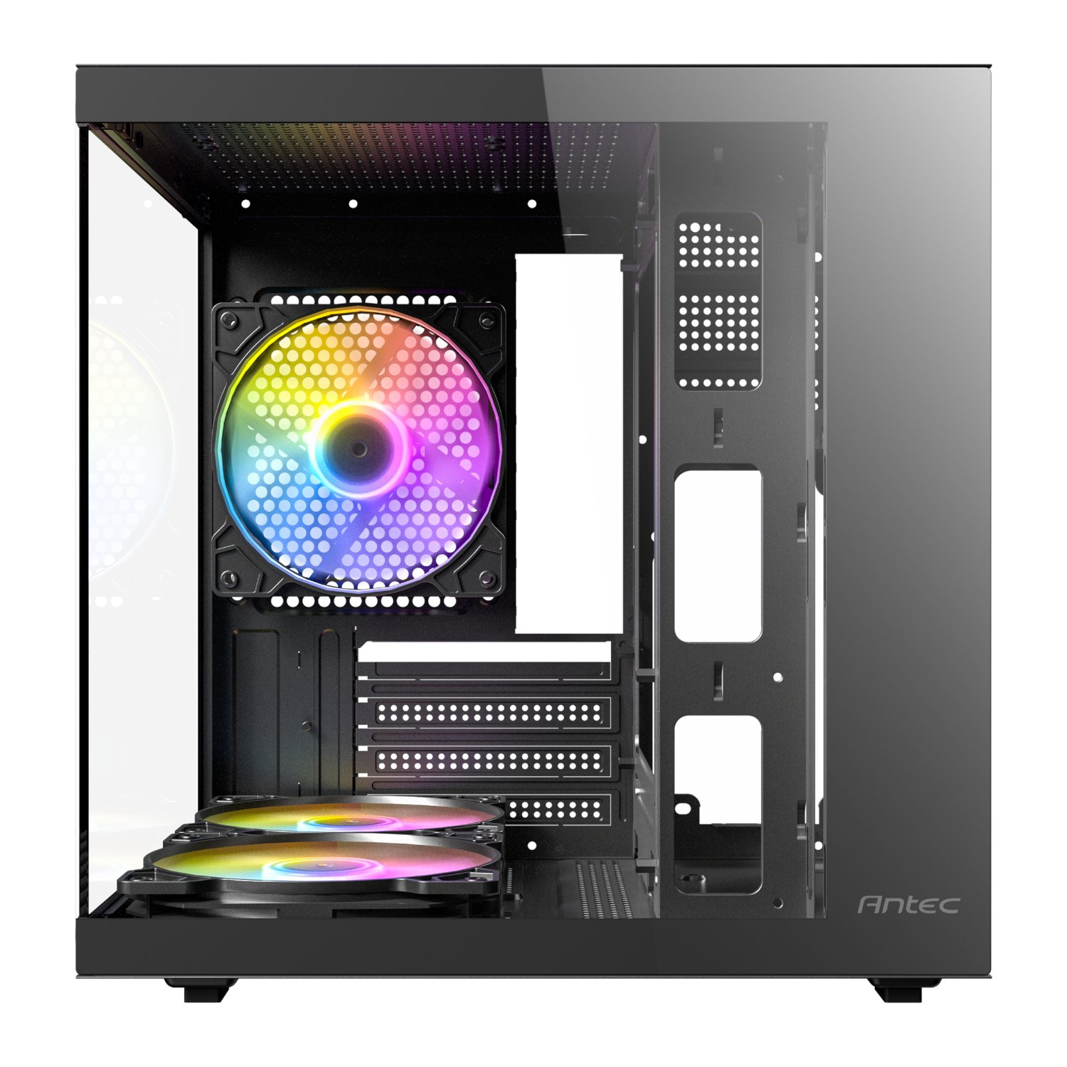 Antec VCX10M RGB Micro-ATX | ITX ARGB Mini -Tower Gaming Chassis – Black
