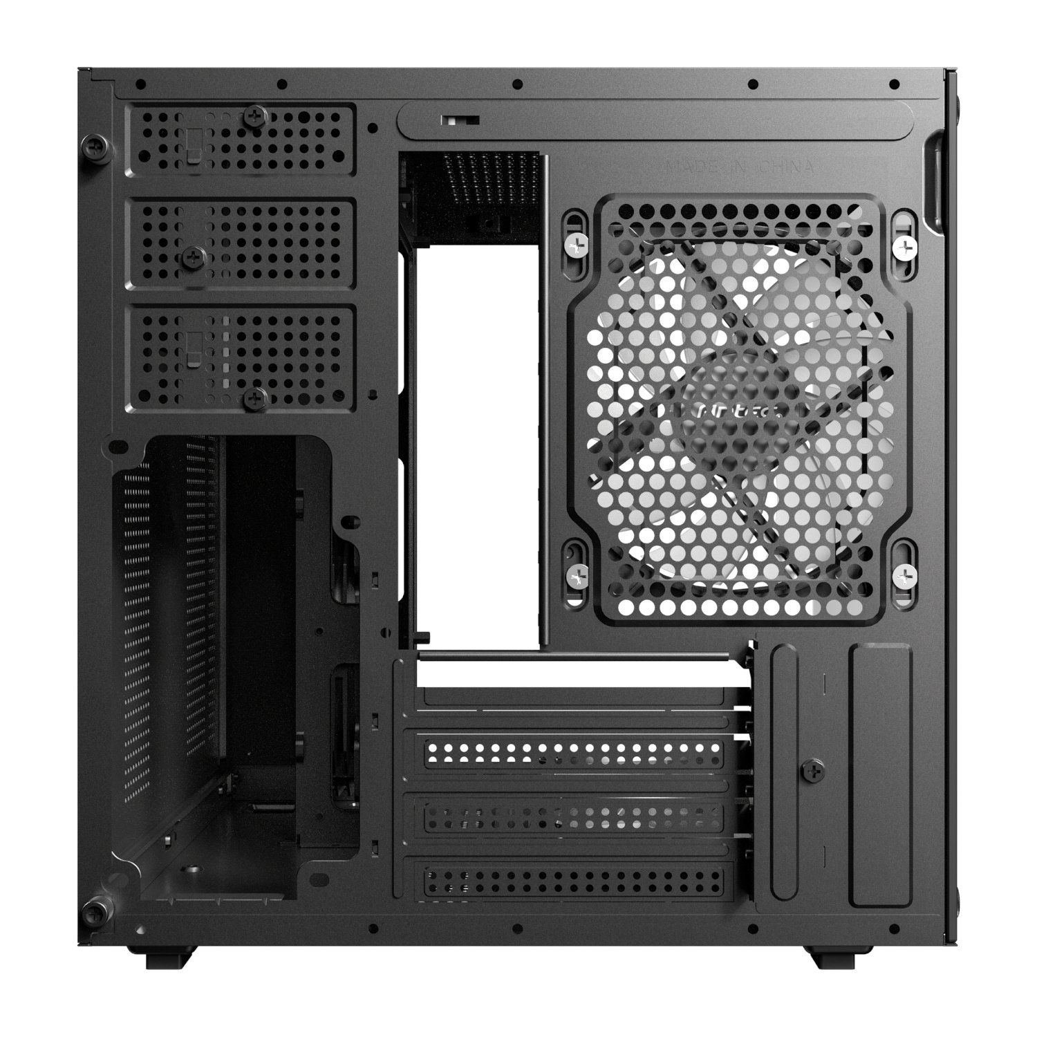 Antec VCX100M RGB Elite ATX, Micro-ATX, ITX Mini Tower Gaming Chassis – Black