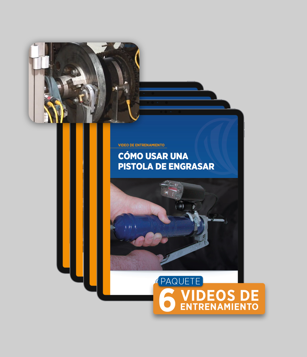Kit de videos: Entrenamiento en lubricación Noria (6 dvd´s)