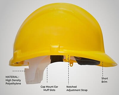 Safety Helmet Non Ventilated Vaultex