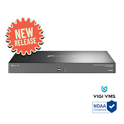 TP-Link VIGI 64 Channel Network Video Recorder, 4 SATA