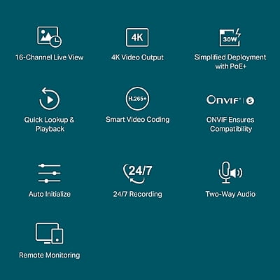 VIGI-NVR2016H-16MP VIGI-NVR2016H-16MP