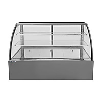 Vitrina pastelera curva 1800 mm frente