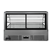 Vitrina pastelera curva 1800 mm frente