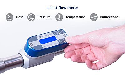 Compressed Air flow meter 2" In-line VP Instruments VPFlowScope Compressed Air flow meter 2" In-line VP Instruments VPFlowScope