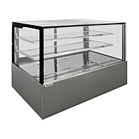 Vitrina pastelera plana 1800 mm frente