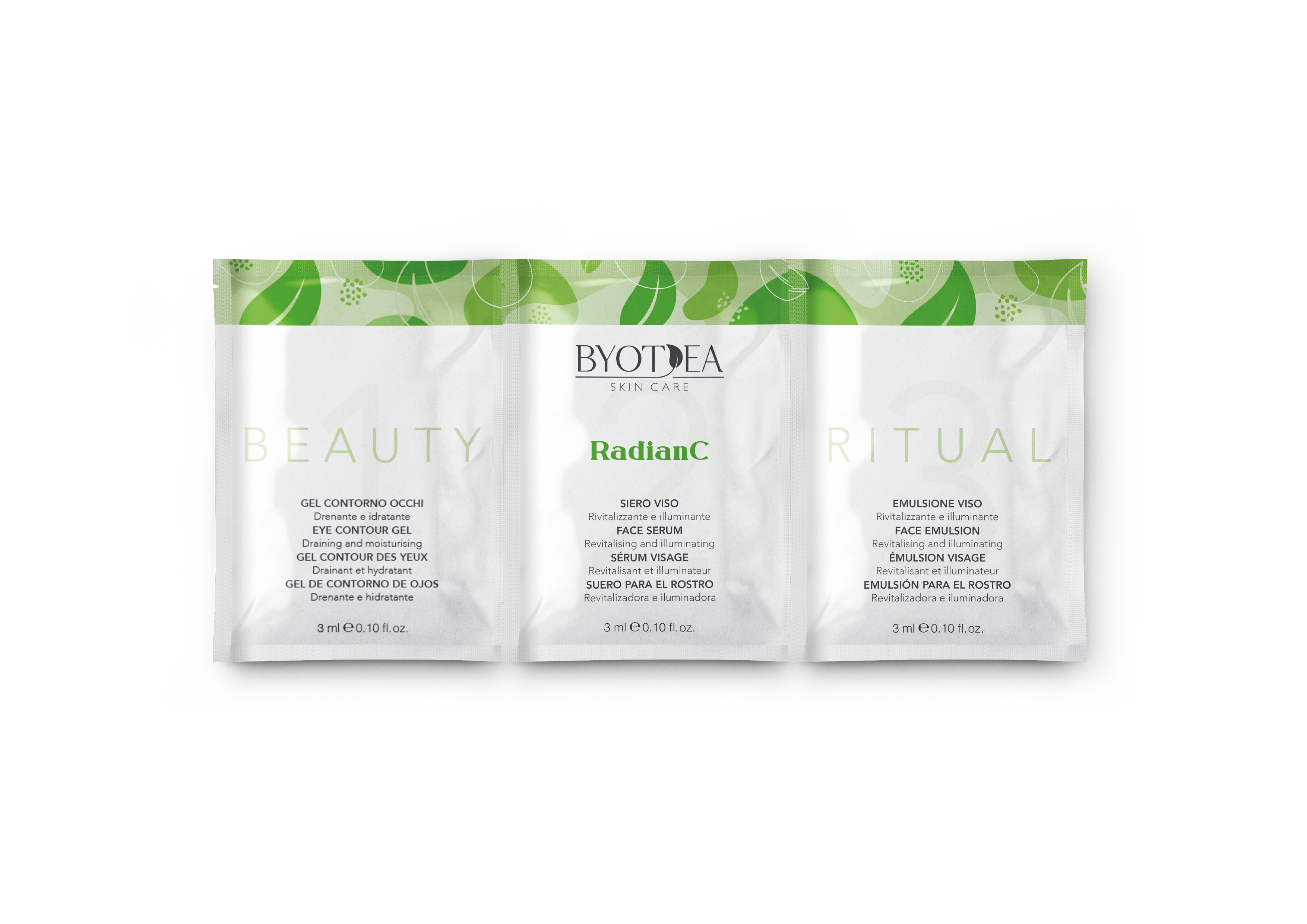 BYA28145 Byo Face Vit. C Ritual Satchet 3x3ml