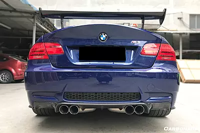 BMW M3 E92/E93 VA Style Carbon Fiber Rear Lip | 2008–2012