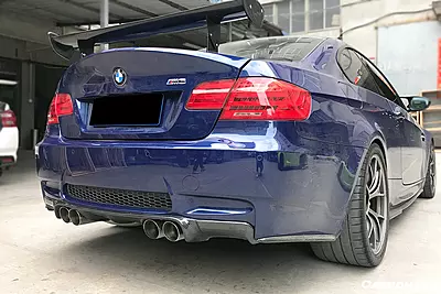 BMW M3 E92/E93 VA Style Carbon Fiber Rear Lip | 2008–2012 BMW M3 E92/E93 VA Style Carbon Fiber Rear Lip | 2008–2012
