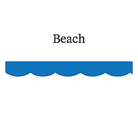 Beach Style Valance