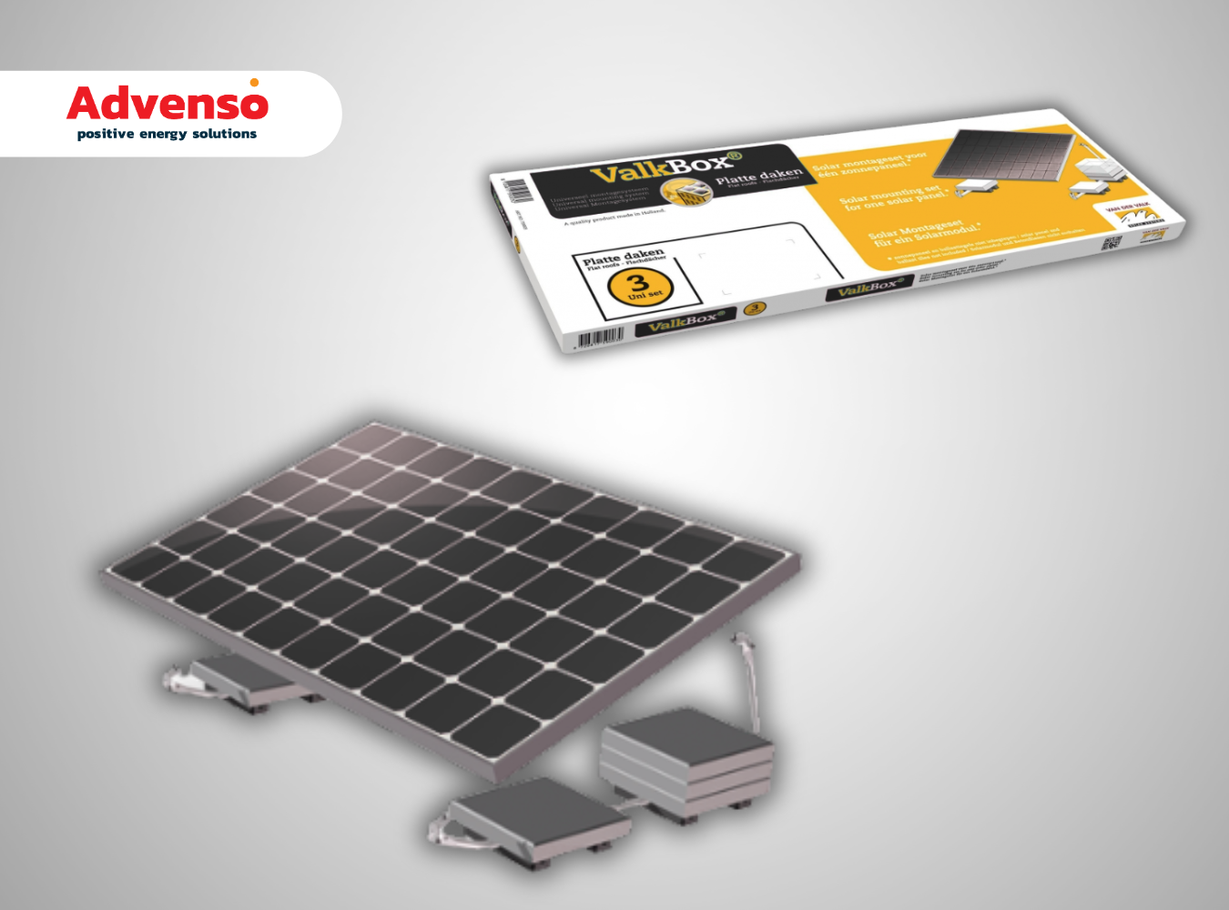 2 Stekkerpanelen met Envertech omvormer – Plat dak