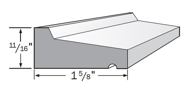 Versatex DripCap Mouldings Versatex DripCap Mouldings