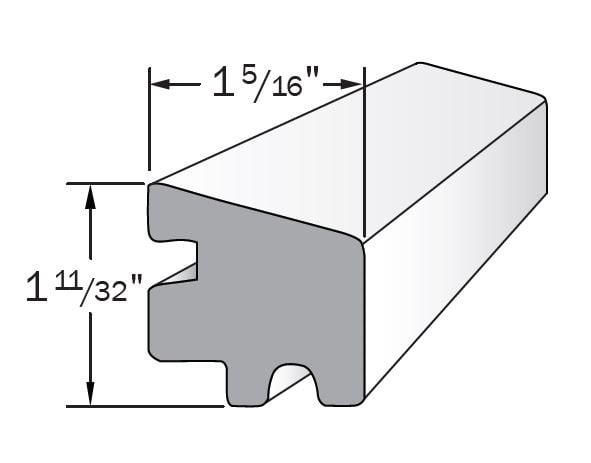 Versatex SillNose Moulding Versatex SillNose Moulding