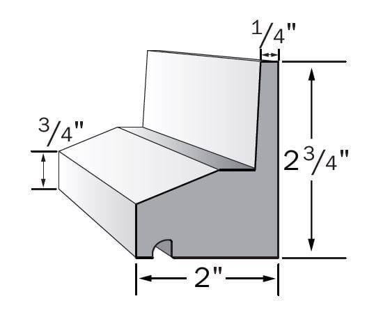 Versatex WaterTable Moulding Versatex WaterTable Moulding