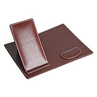 Versatile Black Mousepad with Stand