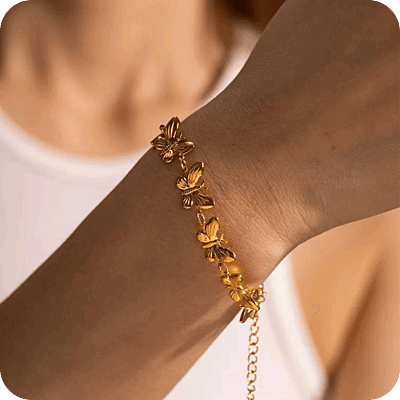 Vintage Butterflies Bracelet