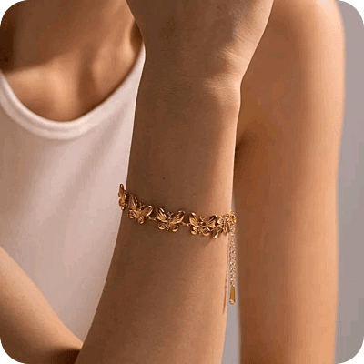 Vintage Butterflies Bracelet