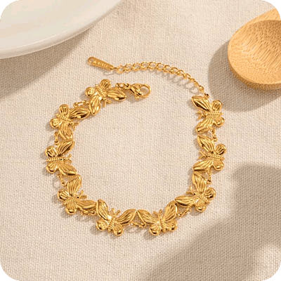 Vintage Butterflies Bracelet