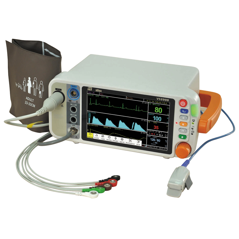 EMS Vital Signs Monitor – VS2000 (NIBP, SpO2, ECG, RESP and TEMP)