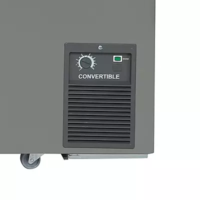 The clean, minimalist aesthetic of the Voltas CVF500DA4-P1-GW blending into a retail store. The clean, minimalist aesthetic of the Voltas CVF500DA4-P1-GW blending into a retail store.