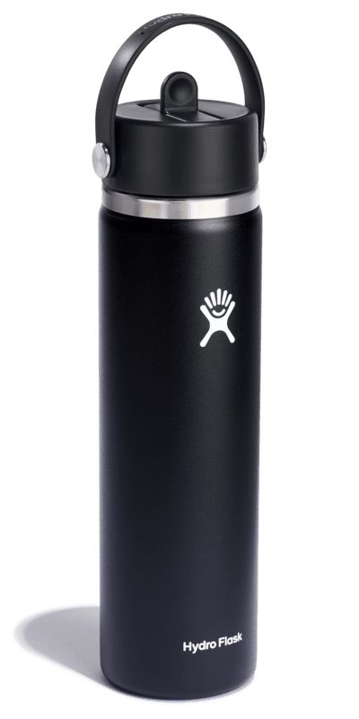 W24BFS001 | 24OZ WIDE FLEX STRAW CAP BLACK - | | | | | HYDROFLASK