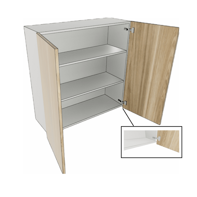 WALL CABINET 2 DOOR PULL OUT