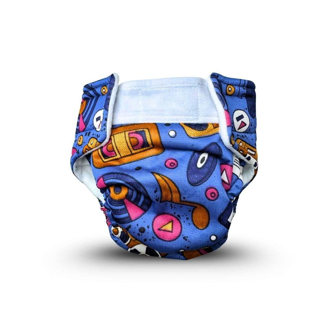 Waterproof bedsheet and Diaper combo