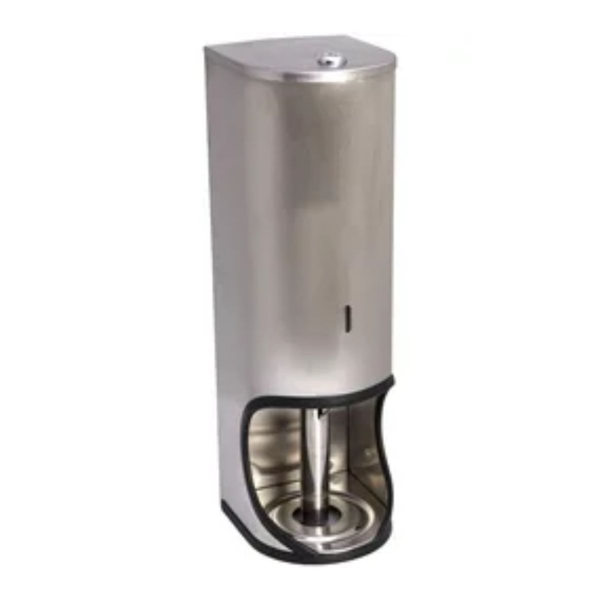 TR3 TOILET ROLL HOLDER LOCKABLE - S/STEEL TR3 TOILET ROLL HOLDER LOCKABLE - S/STEEL
