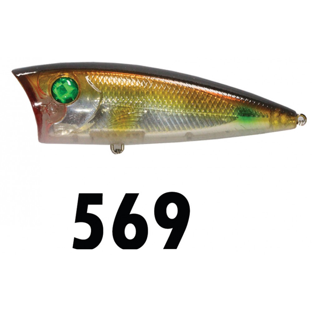 WEEBASS LURE (เหยื่อปลั๊ก) - รุ่น WBAQA90 POPPER 90mm/22g (569)