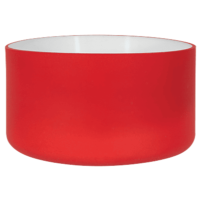Red/White Silicone Water Bottle Boot for 40 oz. Water Bottles