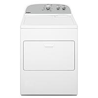 Whirlpool® WED4950HW 7.0 cu. ft. Top Load Electric Dryer with AutoDry™ Drying System