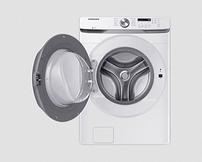Samsung 5.2 Cu. Ft. Front-Load Washer - White - Stackable