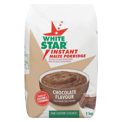 WHITE STAR INSTANT PORRIDGE CHOCOLATE 10X1KG
