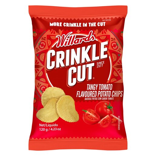 WILLADS CRINKLE CUT TOMATO 125G WILLADS CRINKLE CUT TOMATO 125G