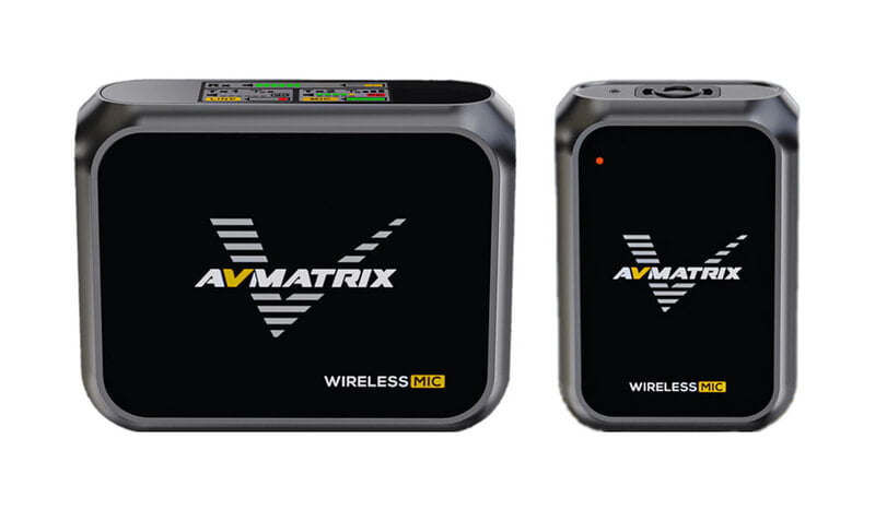 AVMatrix WM12 Mini Wireless Microphone System (1 TX, 1 RX) AVMatrix WM12 Mini Wireless Microphone System (1 TX, 1 RX)