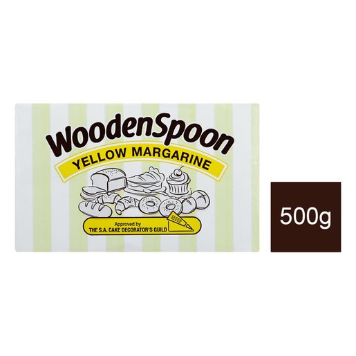 WOODEN SPOON MARGARINE YELLOW 1X500G