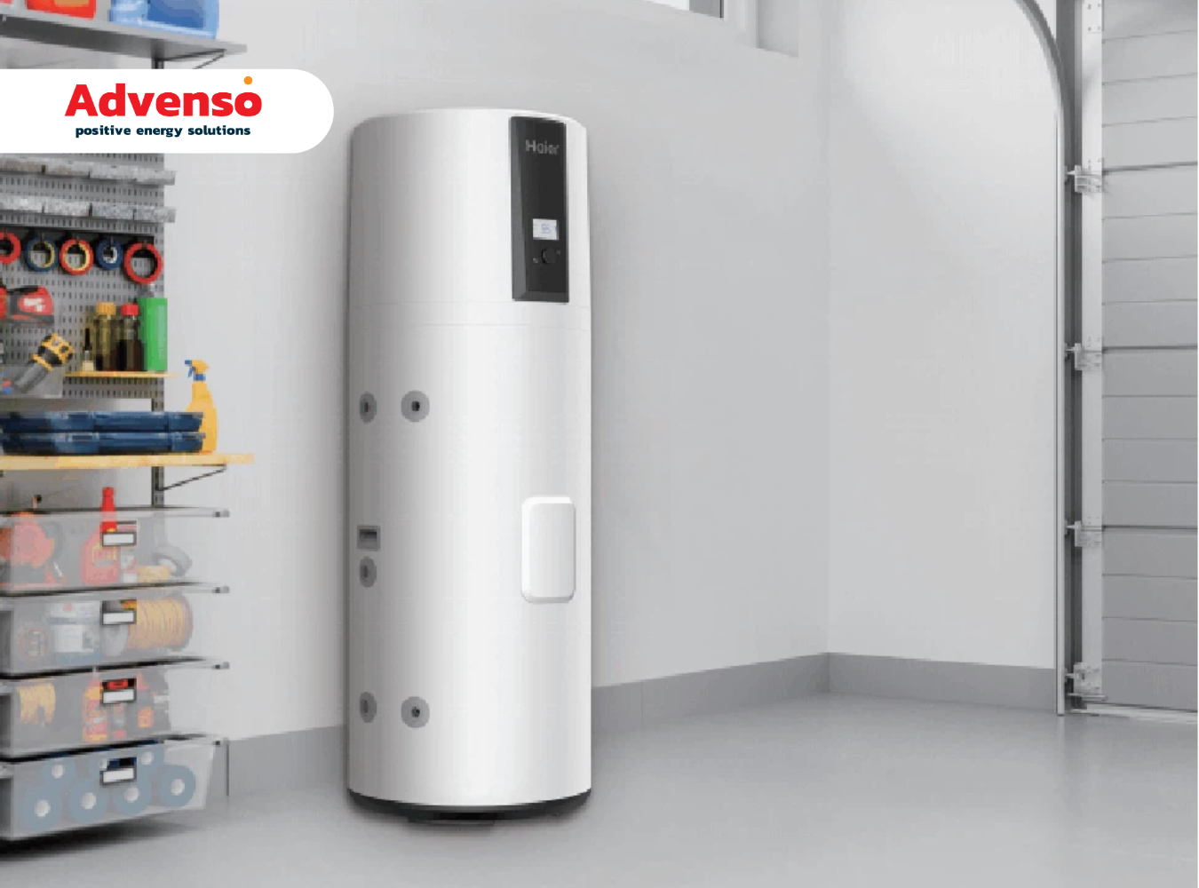 Warmtepompboiler Haier 250 liter Warmtepompboiler Haier 250 liter