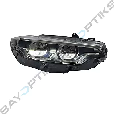 F8X F80 M3 F82 M4 & F32 Coupe LCI2 Ikon Style Headlights CSL Yellow/White (2014-2017)