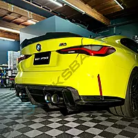 7-Piece Carbon Fiber Race Rear Diffuser Kit – Fits BMW G80 M3 / G82 M4 (2021+)