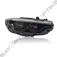 F8X F80 M3 F82 M4 & F32 Coupe LCI2 Ikon Style Headlights CSL Yellow/White (2014-2017)