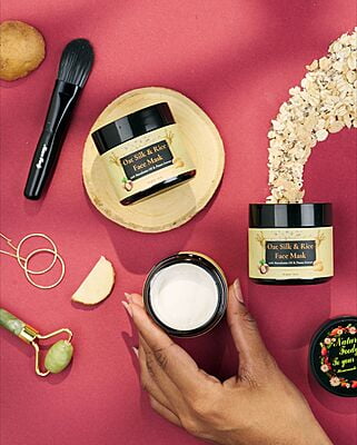 Oat Silk & Rice Face Mask Oat Silk & Rice Face Mask