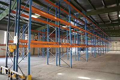 Used Heavy Duty storage shelves