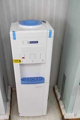 Front look of Blue star Bwd3fmrga water dispenser with Cooling Cabinet