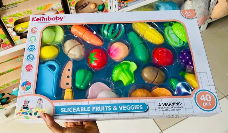 Kolinbaby Sliceable Fruits & Veggies - 40pcs Kolinbaby Sliceable Fruits & Veggies - 40pcs