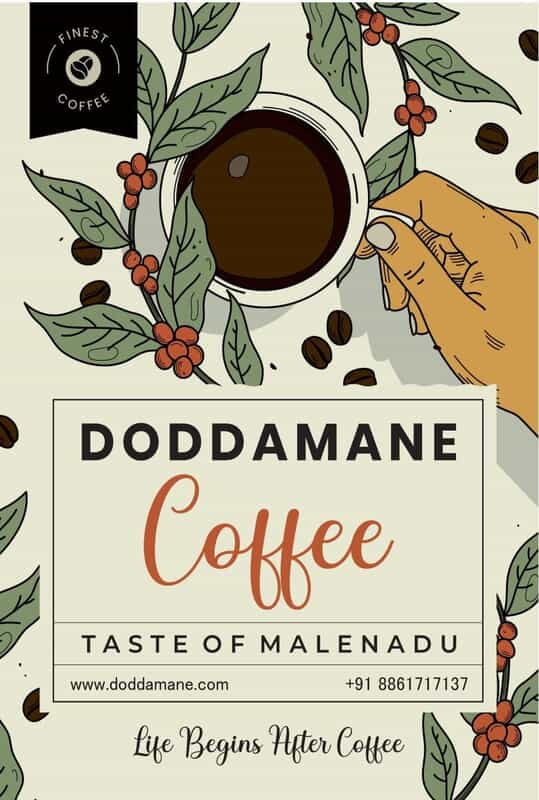 Doddamane Filter Coffee | (70% Coffee - 30% Chicory) | Traditional South Indian Filter Coffee Powder | Freshly Roasted Ground Coffee Doddamane Filter Coffee | (70% Coffee - 30% Chicory) | Traditional South Indian Filter Coffee Powder | Freshly Roasted Ground Coffee