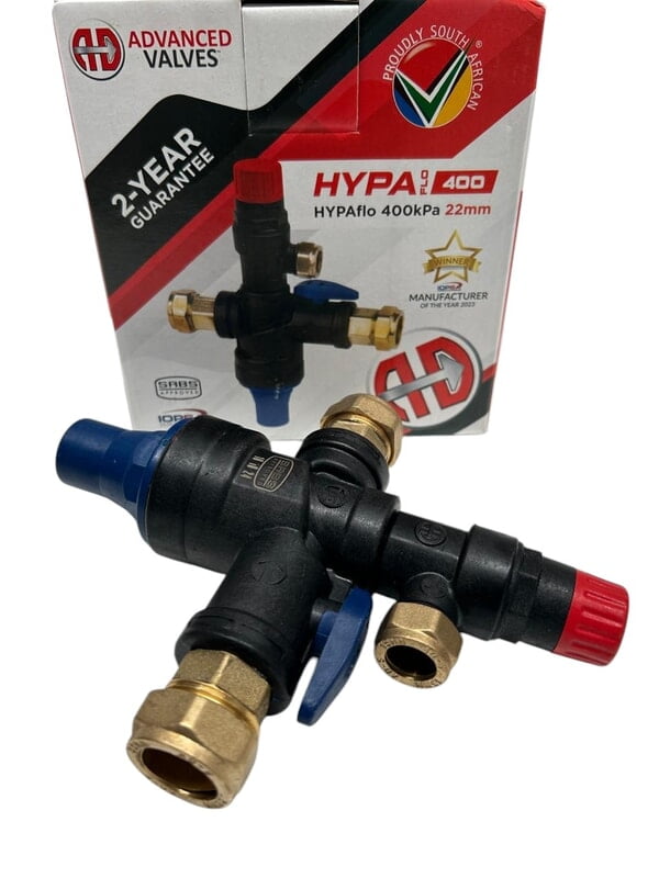 400kpa pressure control valve s/f 22mm advanced valves