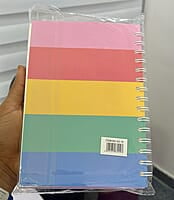 A5 Silicone Spiral Notebook Assortment